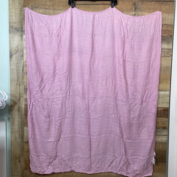 Aden + Anais and Haute Baby Swaddling Blankets Bamboo Lot of 3 Pink Floral - Picture 8 of 13